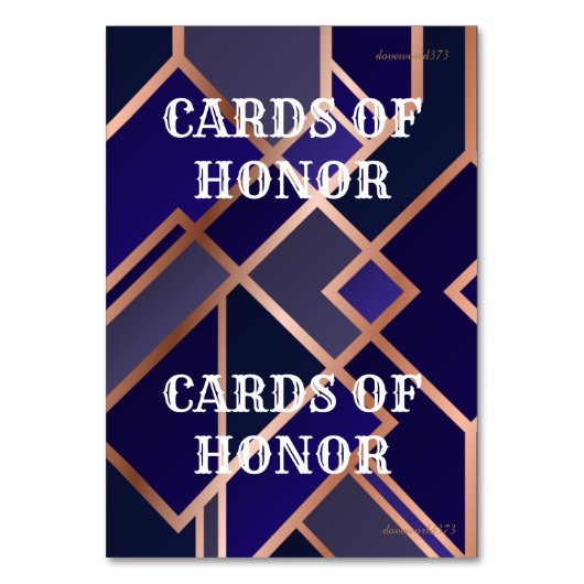 ゲームのための聖なる書物、経典カード テーブルナンバー (正面)