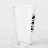 ゲームのない日は私を殺すことはないだろう。 タンブラーグラス (右)