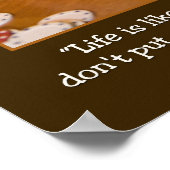 ゲームのようなトランプのポーカー ポスター (角)