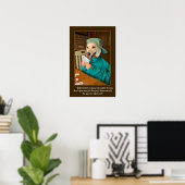 ゲームのようなトランプのポーカー ポスター (ホームオフィス)