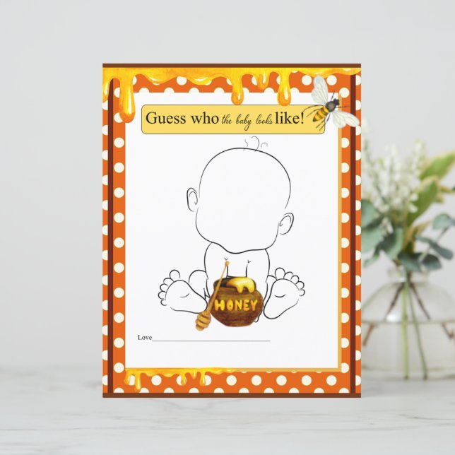 ゲームのように見えるベビーを楽しめる甘いミツバチ (スタンド正面)