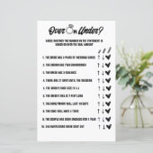 ゲームのオーバー結婚または下，ブライダルシャワー活動 (スタンド正面)