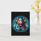 ゲームのカピバラ ゲーミング カード (黄色い花)