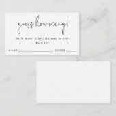 ゲームのカード数をミニマルに推測 エンクロージャーカード (正面/裏面)