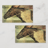 ゲームのクラスのまだら馬の子馬 名刺 (正面/裏面)