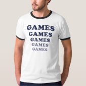 ゲームのゲームのゲームのゲームのゲーム Tシャツ (正面)