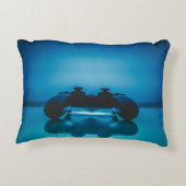 ゲームのコントローラーの枕 アクセントクッション (裏面)