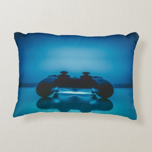 ゲームのコントローラーの枕 アクセントクッション (裏面)
