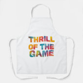 ゲームのスリル エプロン (正面)