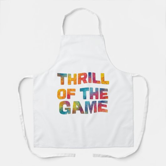 ゲームのスリル エプロン (正面)