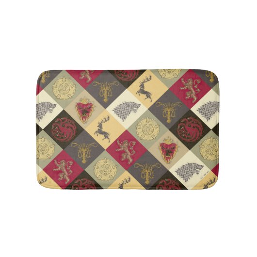 ゲームのスローンズSigilパターン バスマット (正面)