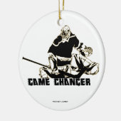 ゲームのチェンジャー セラミックオーナメント (左)