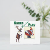 ゲームのトナカイの演劇 ポストカード (スタンド正面)