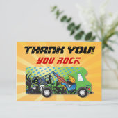 ゲームのトラックは感謝していしています サンキューカード (スタンド正面)