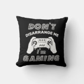 ゲームのビデオゲームを整理しおもしろいない クッション (正面)