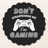 ゲームのビデオゲームを整理しおもしろいない ペーパーコースター (正面)