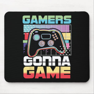 ゲームのビデオゲームプレーヤーゲームおもしろい マウスパッド