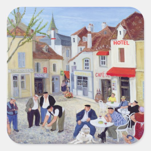 ゲームのブルゴーニュ スクエアシール (正面)