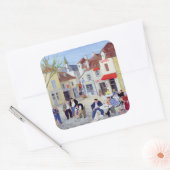 ゲームのブルゴーニュ スクエアシール (封筒)