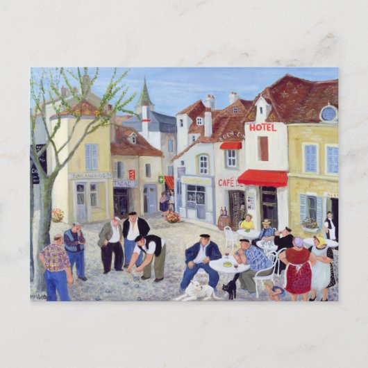 ゲームのブルゴーニュ ポストカード (正面)