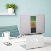 ゲームのプロのシンボルをワードル シール (デスク上のノートパソコン)