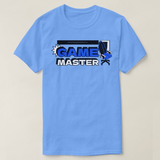 ゲームのマスターゲーム Tシャツ (デザイン正面)