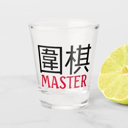 ゲームのマスター ショットグラス (正面)
