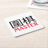ゲームのマスター スクエアペーパーコースター (アングル)