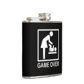 ゲームのママのサイネージおもしろいピクトグラム フラスク (右)