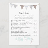 ゲームの上と下のモダンベビー象カード プログラム (正面)