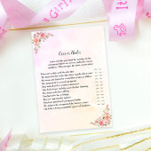 ゲームの上または下で象の赤ちゃんシャワー 招待状