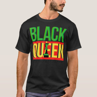 ゲームの中で最も強力なブラッククイーン Tシャツ