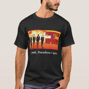 ゲームの代理店-従ってIのオタク私は黒いティーです Tシャツ