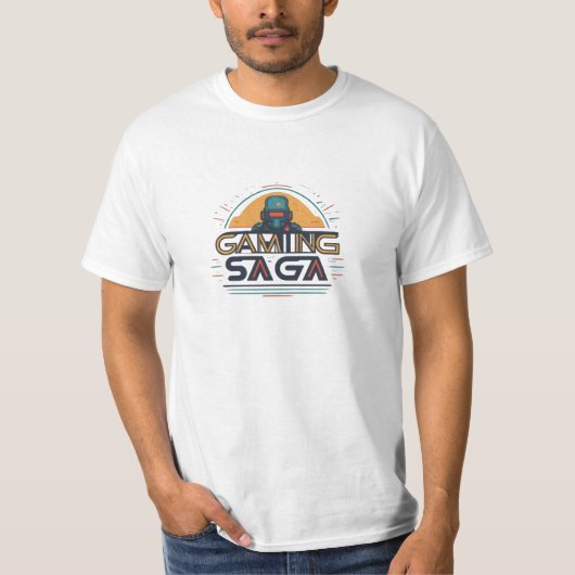 ゲームの佐賀 Tシャツ (正面)