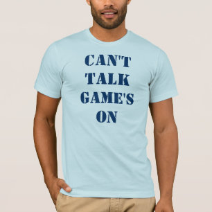 ゲームの内容を話せない Tシャツ
