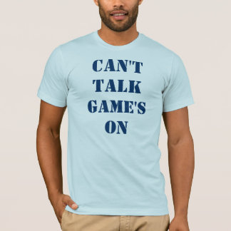 ゲームの内容を話せない Tシャツ