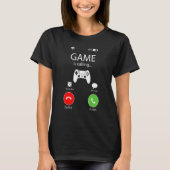 ゲームの呼び出しゲーマーコンソールに移動する必要がある Tシャツ (正面)