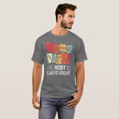 ゲームの夜+ホストは常に正しい+ゲームの夜 GIF Tシャツ (正面フル)