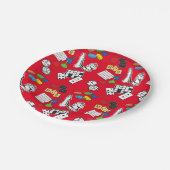 ゲームの夜、ボードゲーム、および単語パズル ペーパープレート (アングル)