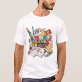 ゲームの夜 Tシャツ (正面)