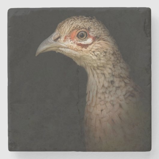 ゲームの女の子 ストーンコースター (正面)