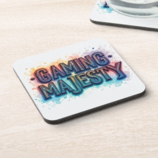 ゲームの威厳 コースター (左側)