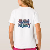 ゲームの威厳 Tシャツ (裏面)