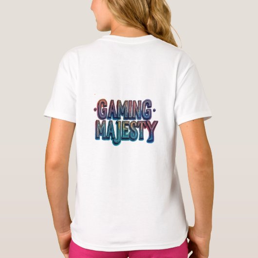 ゲームの威厳 Tシャツ (裏面)