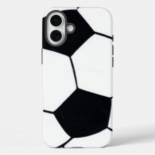 ゲームの心臓部 「フットボール大好き」アート iPhone 16 PLUSケース