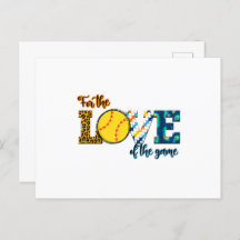 ゲームの愛のためにソフトボールmom Leopard