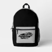 ゲームの所有 プリントバックパック (正面)