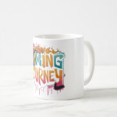 ゲームの旅 コーヒーマグカップ (正面右)