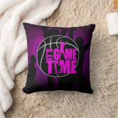 ゲームの時間 – ピンク クッション (ブランケット)