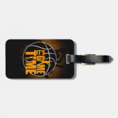 ゲームの時間 – 黄色 ラゲッジタグ (裏面横)